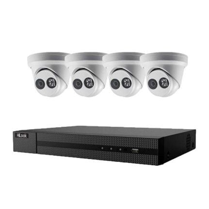 Hikvision Hilook 4 x 6MP Turret Kit with 4CH NVR Hikvision Hilook 4 x 6MP Turret Kit with 4CH NVR