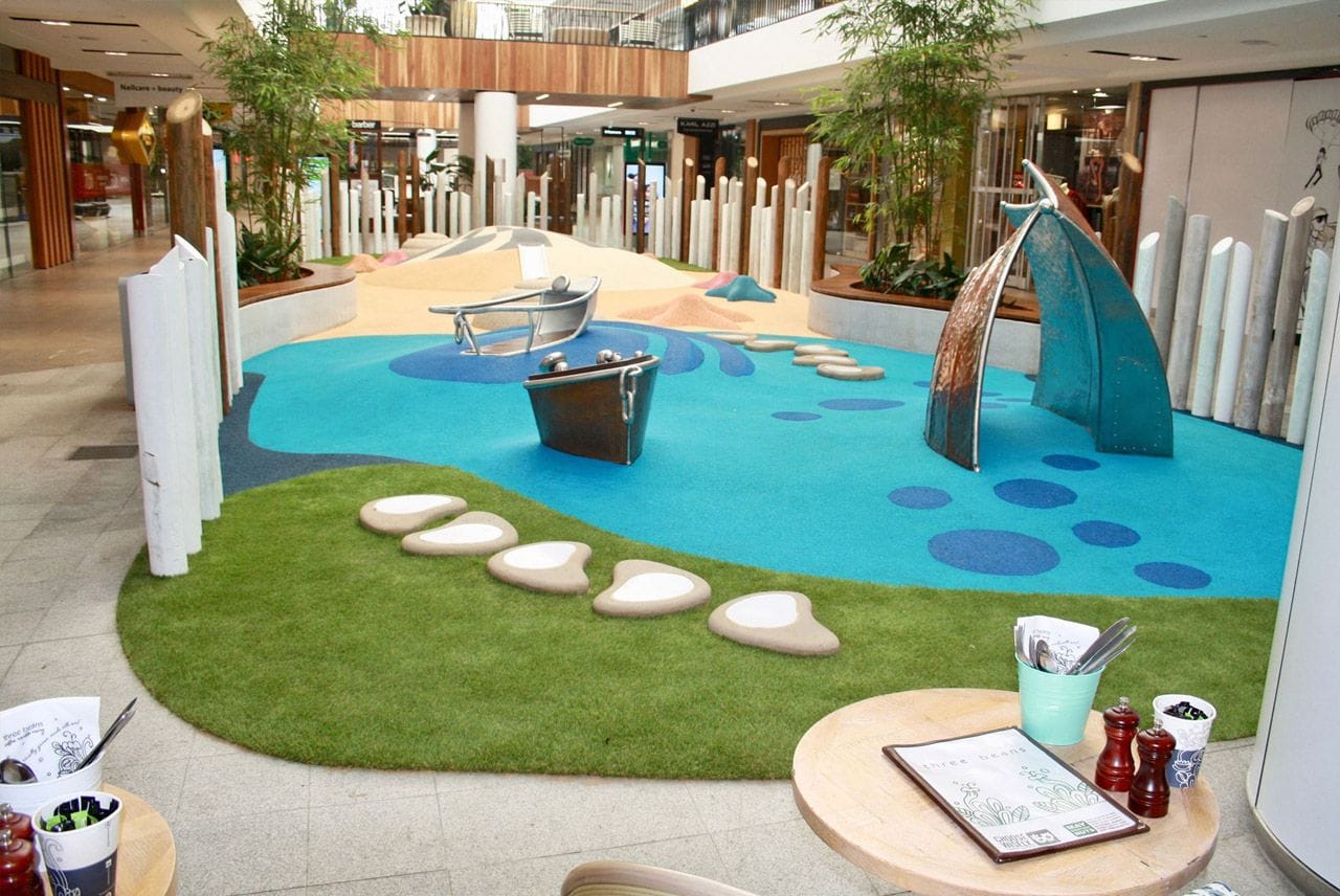 Westfield Warringah Mall Shopping Centre Playground by Synthetic Grass & Rubber Surfaces Image -5b8ccb29f26ae