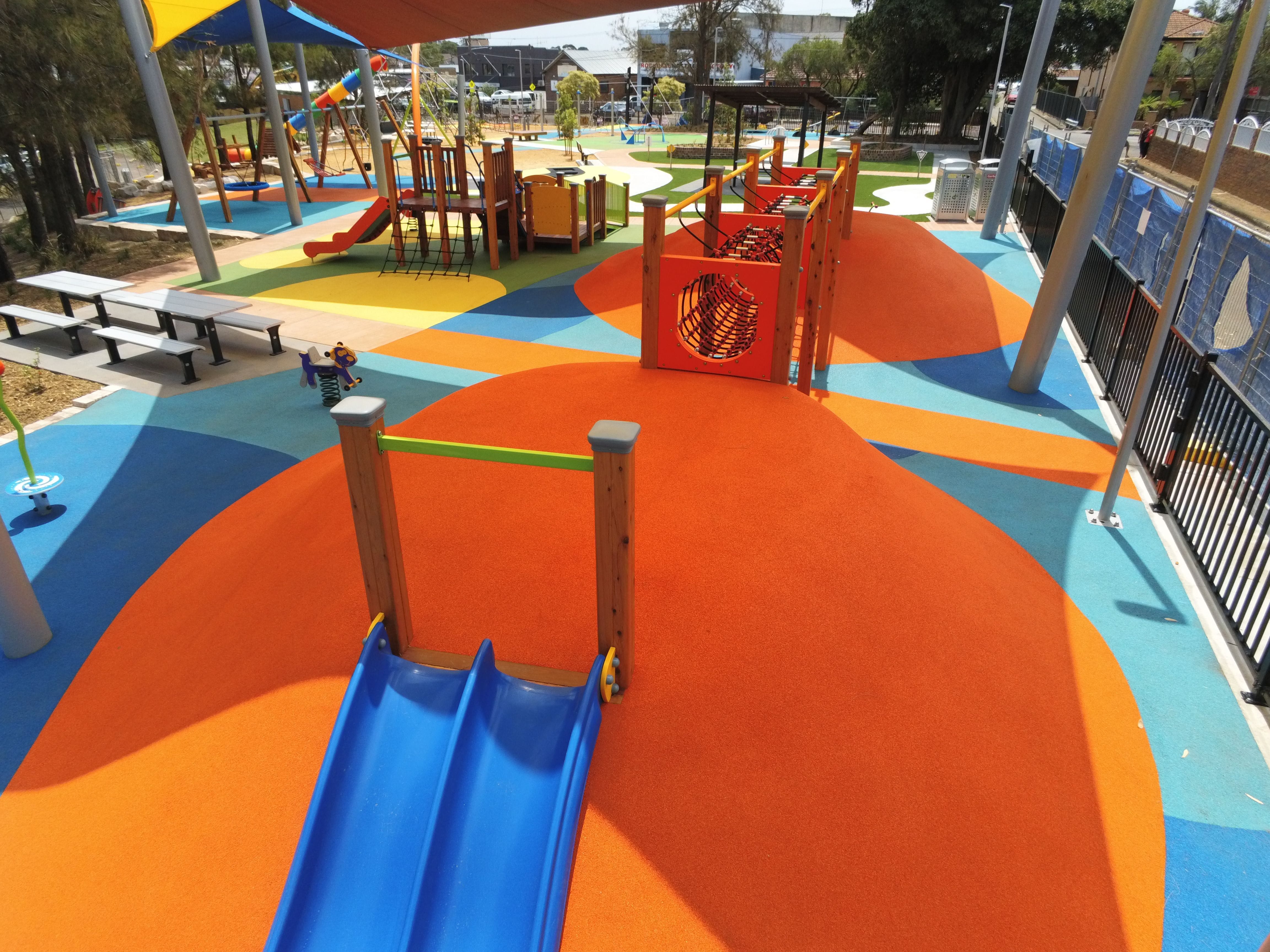 Australian Sports & Safety Surfaces - Inclusive Adventure Playground and Bike Training Circuit at Kempt Field Image -5df978d8930cb