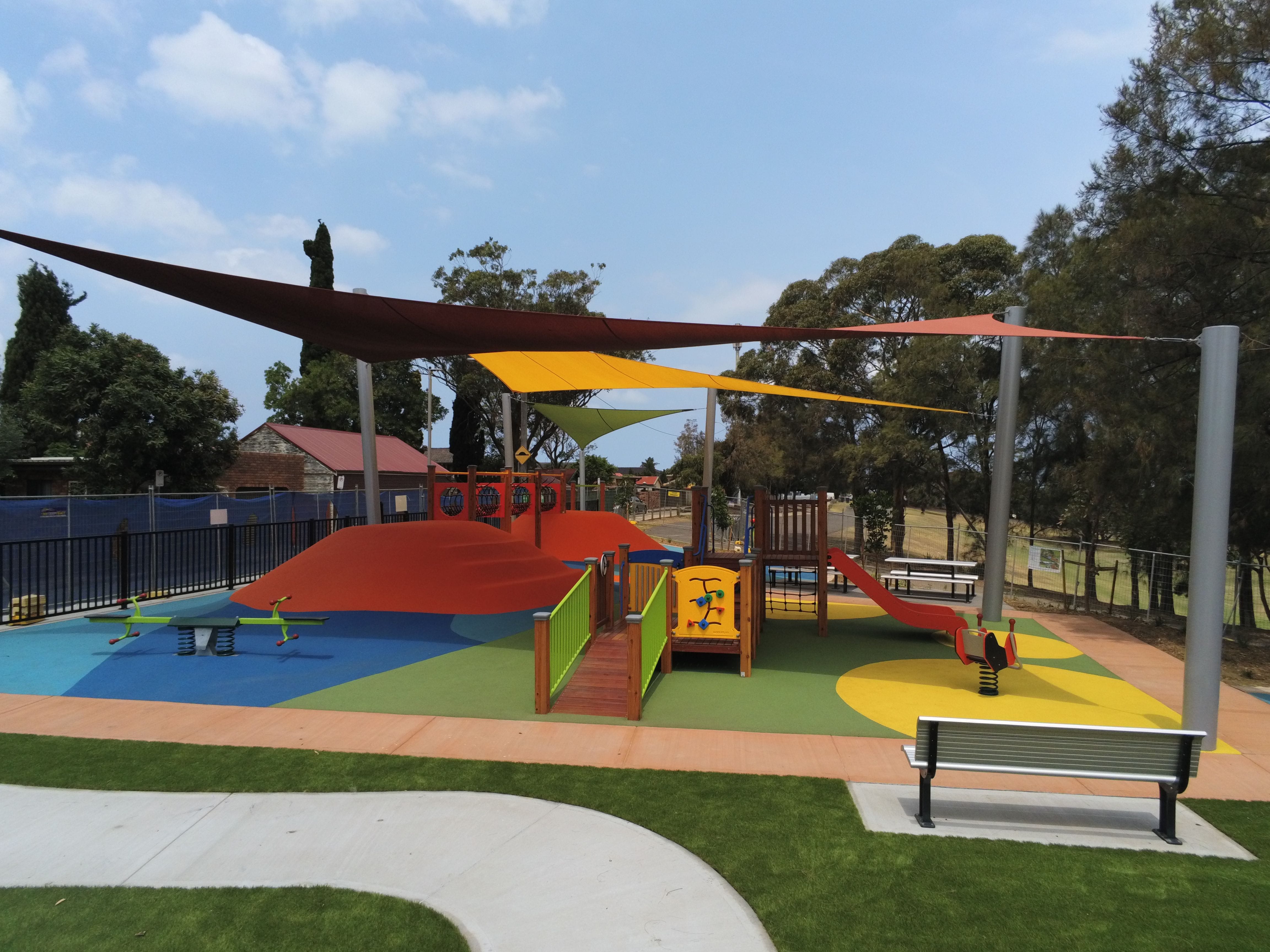 Australian Sports & Safety Surfaces - Inclusive Adventure Playground and Bike Training Circuit at Kempt Field Image -5df978fcbe0a7