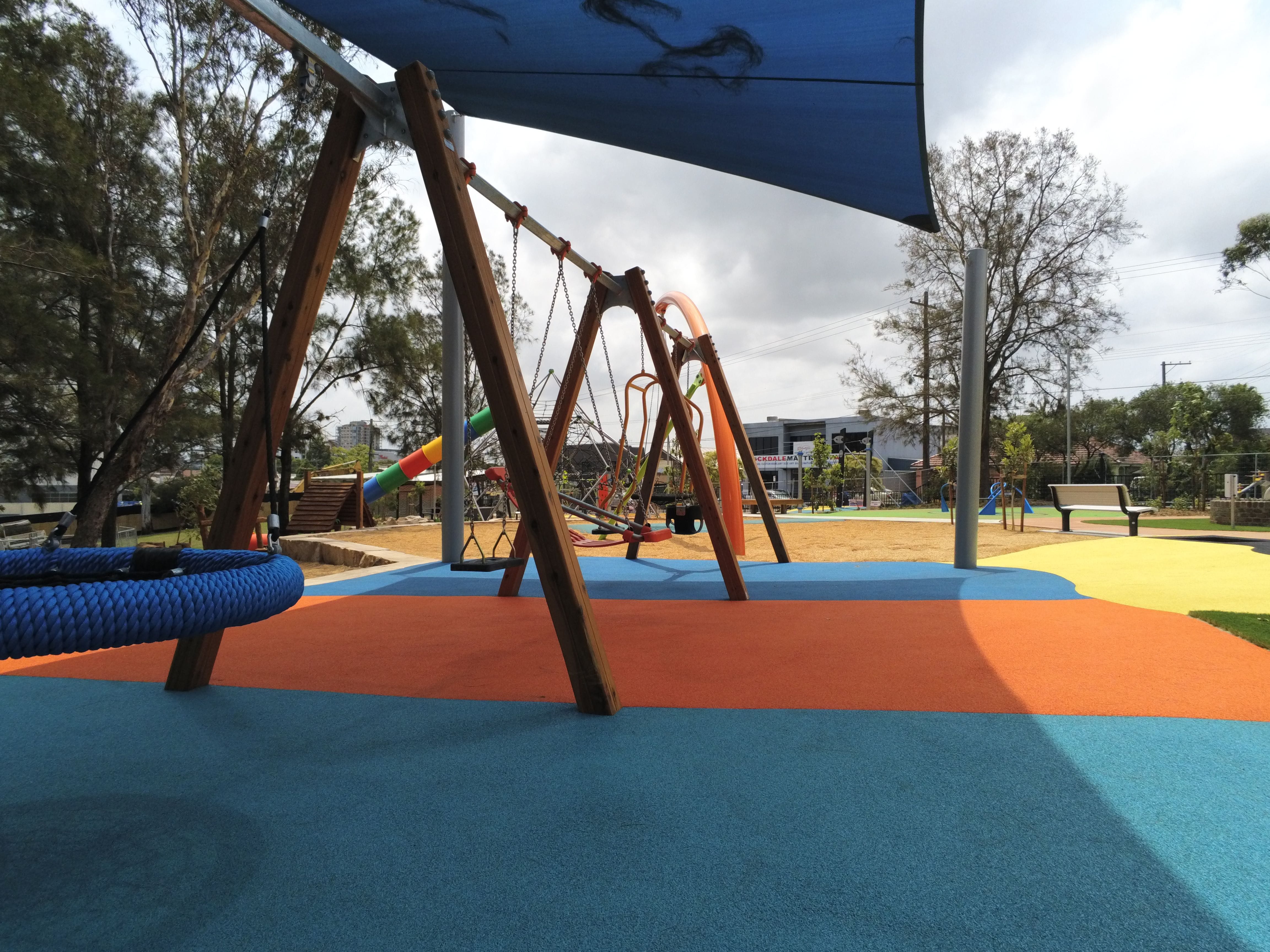 Australian Sports & Safety Surfaces - Inclusive Adventure Playground and Bike Training Circuit at Kempt Field Image -5df9790978040