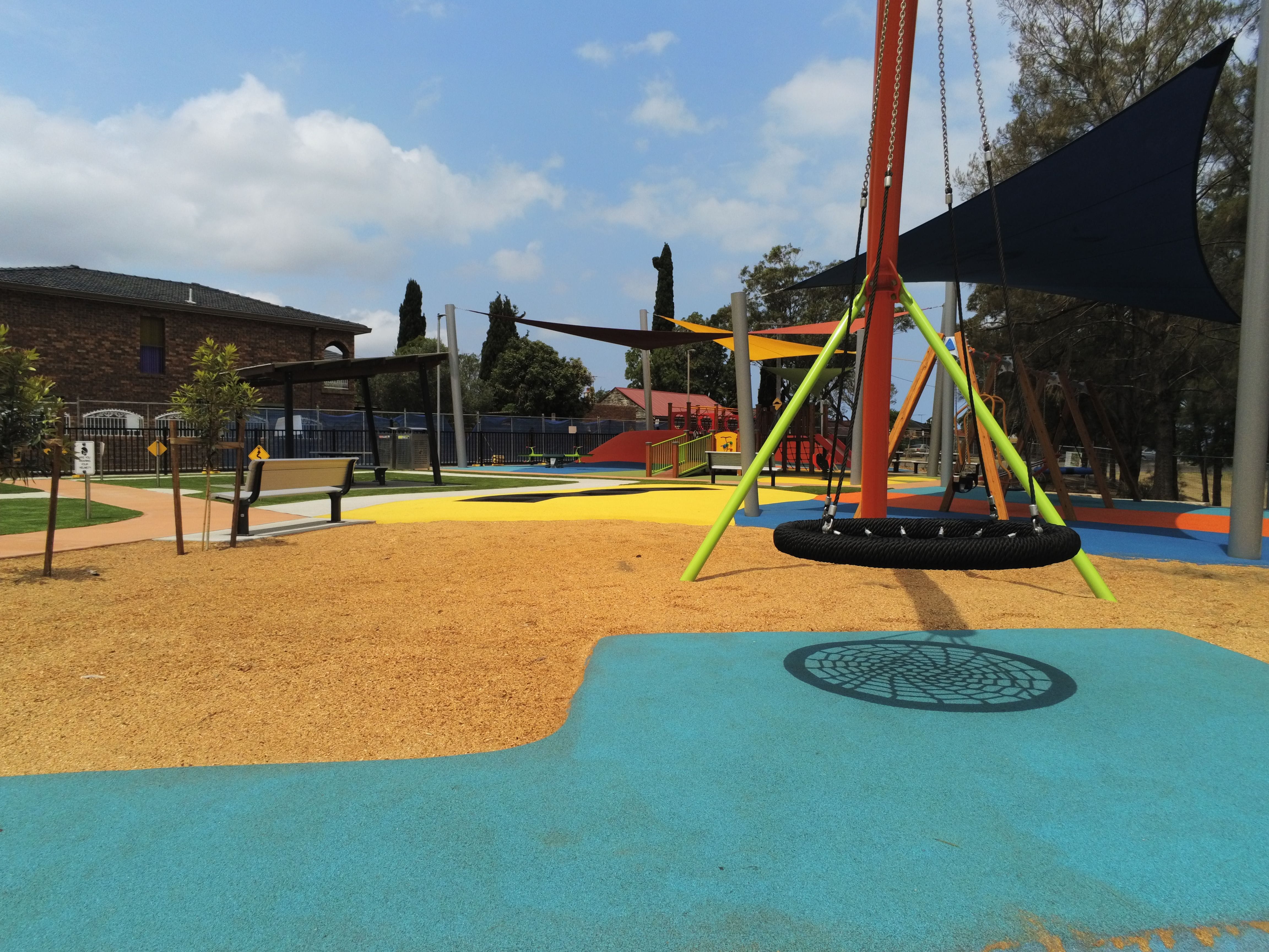Australian Sports & Safety Surfaces - Inclusive Adventure Playground and Bike Training Circuit at Kempt Field Image -5df9791560a6a
