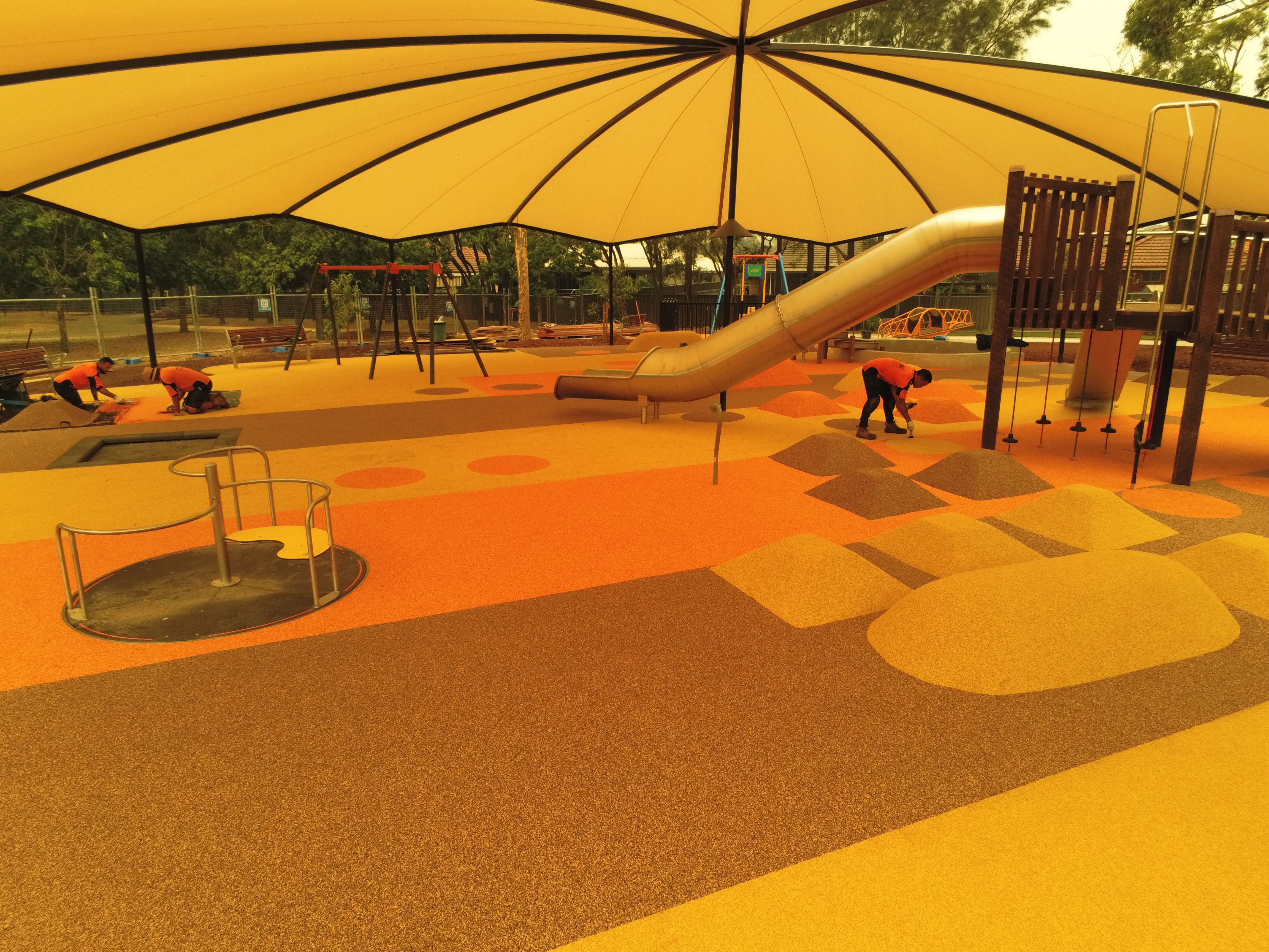 Synthatech Australia - Central Gardens All Ability Playground Image -5e1d2d390c186