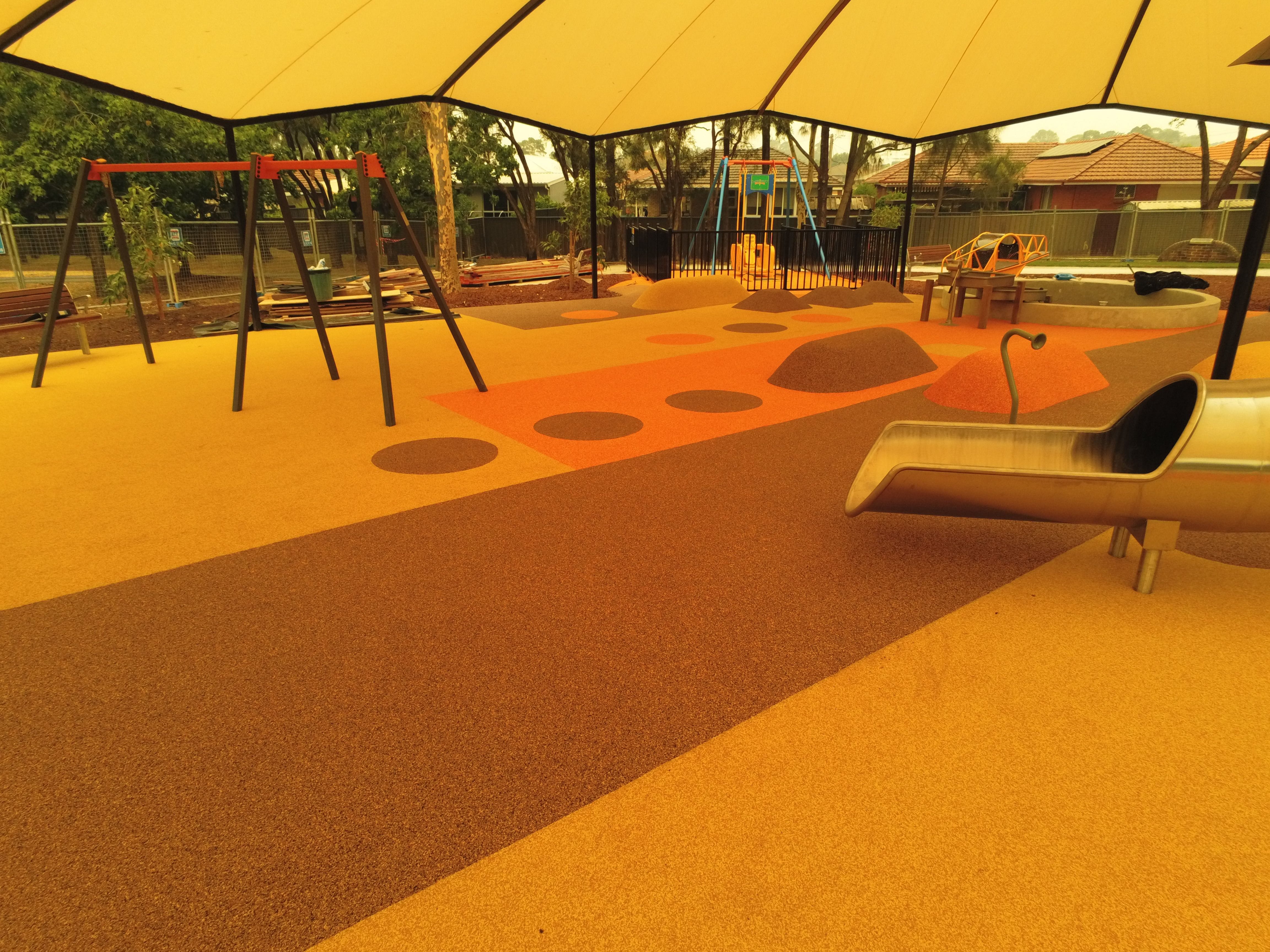 Synthatech Australia - Central Gardens All Ability Playground Image -5e1d2d4ee3cea