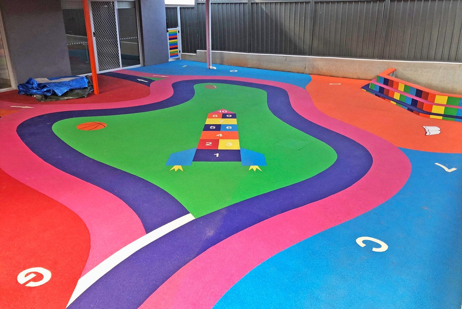 Rosehill TPV® Rubber Playground | Childcare Centre, Greystains by Synthatech