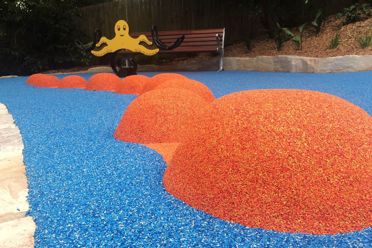 Rosehill TPV® Rubber Playground | View Street Playground by Wetpour Rubber
