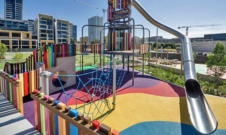 Synthetic Grass and Rubber Surfaces | Rosehill TPV® Rubber Playground
