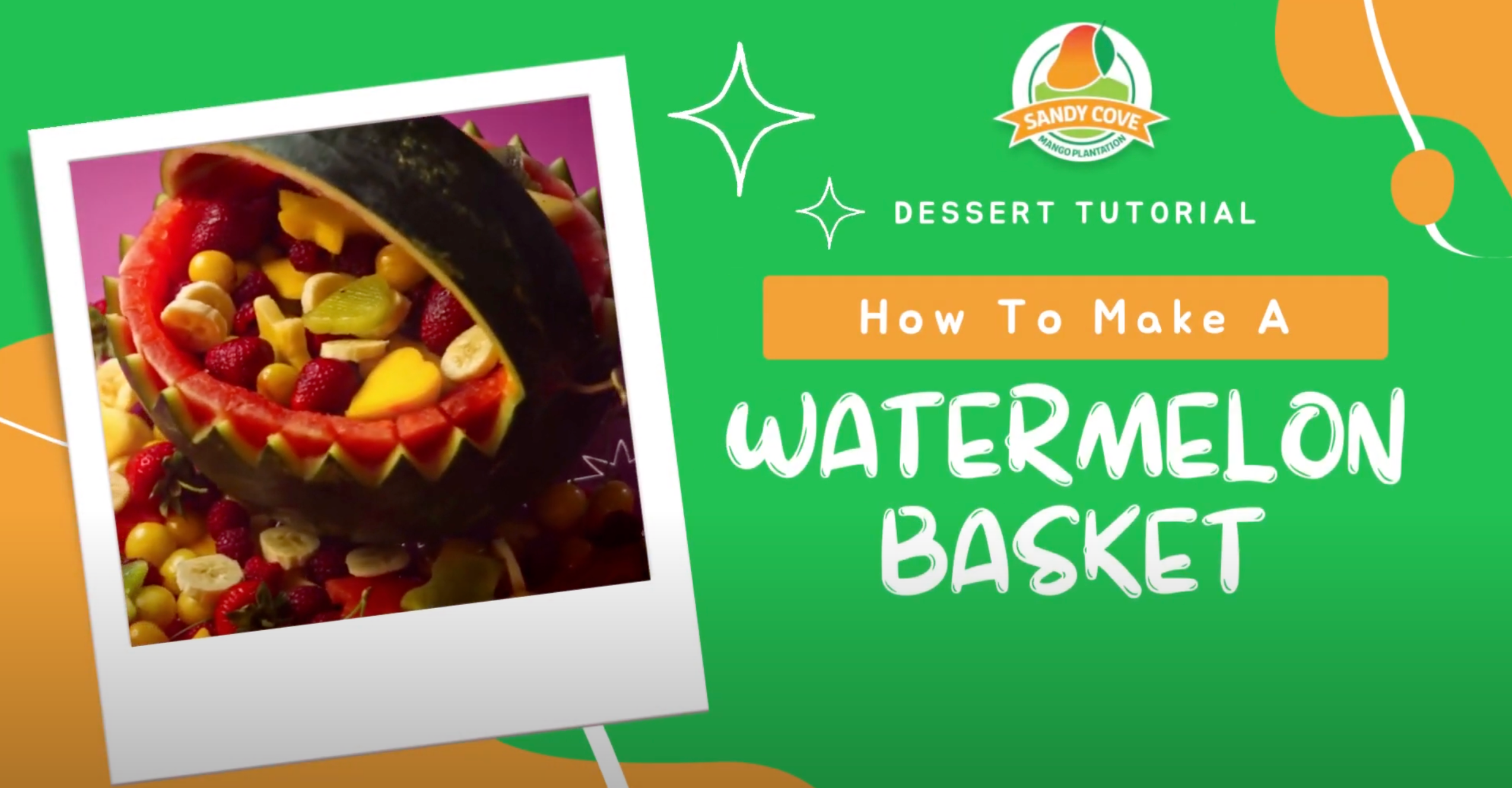 How to make a Watermelon Basket