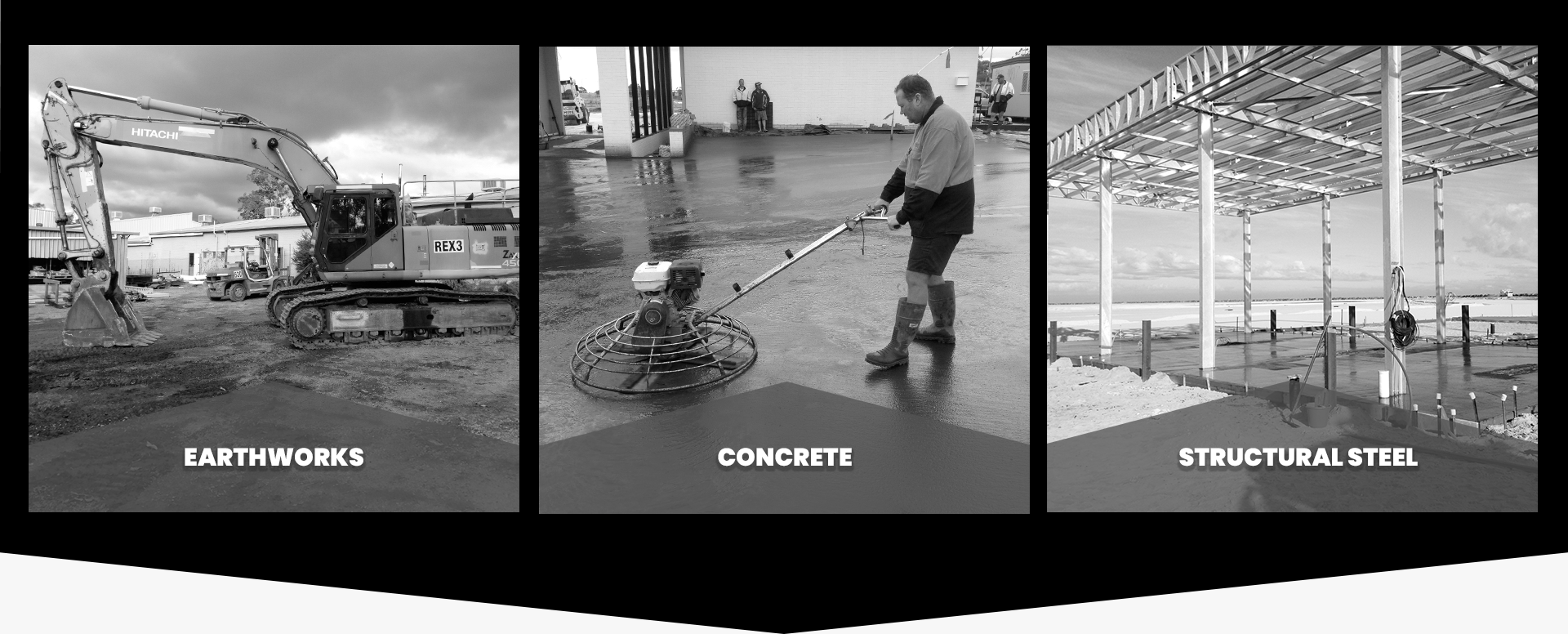 Robust Contracting provides earthworks, concrete, precast, structural steel and transport services Robust Contracting provides earthworks, concrete, precast, structural steel and transport services