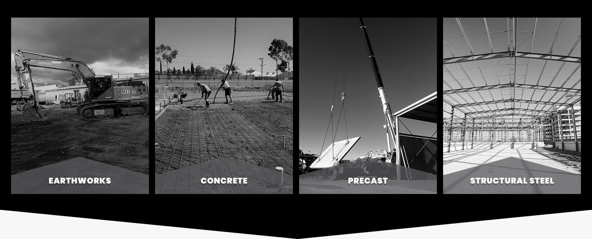 Robust Contracting provides earthworks, concrete, precast, structural steel and transport services