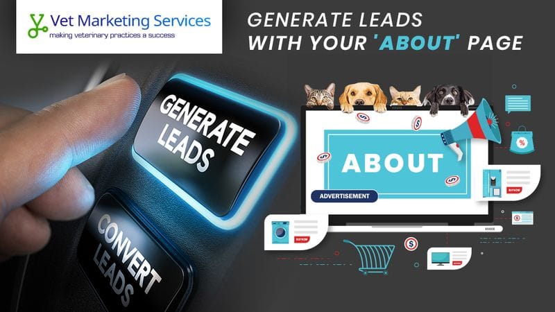 Create an about page that generates leads