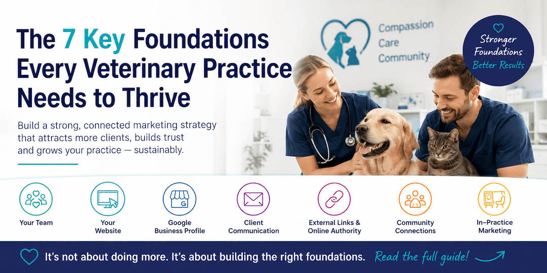 Why Veterinary Marketing Often Fails: The 7 Foundations Every Practice Needs
