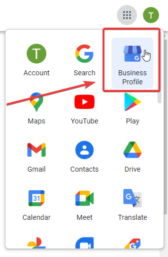 Step 1: Launch Google Business Profile