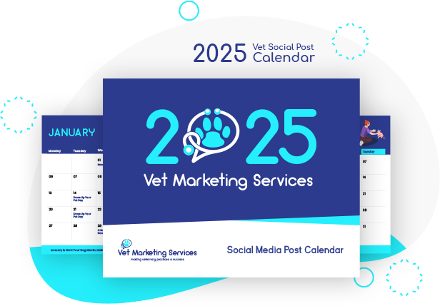 2025 Vet Social Post Calendar