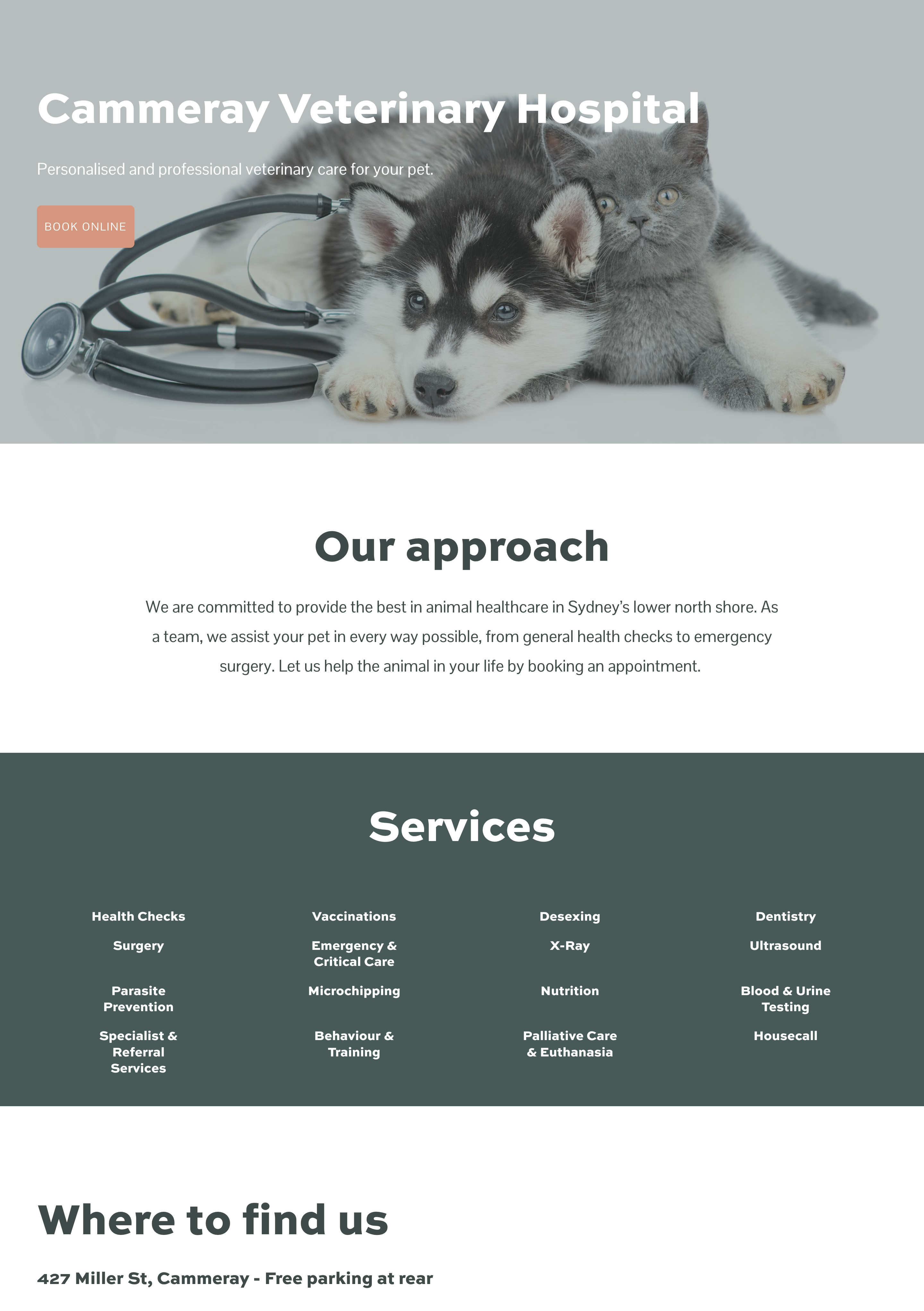 Before Cammeray Vet Before Cammeray Vet
