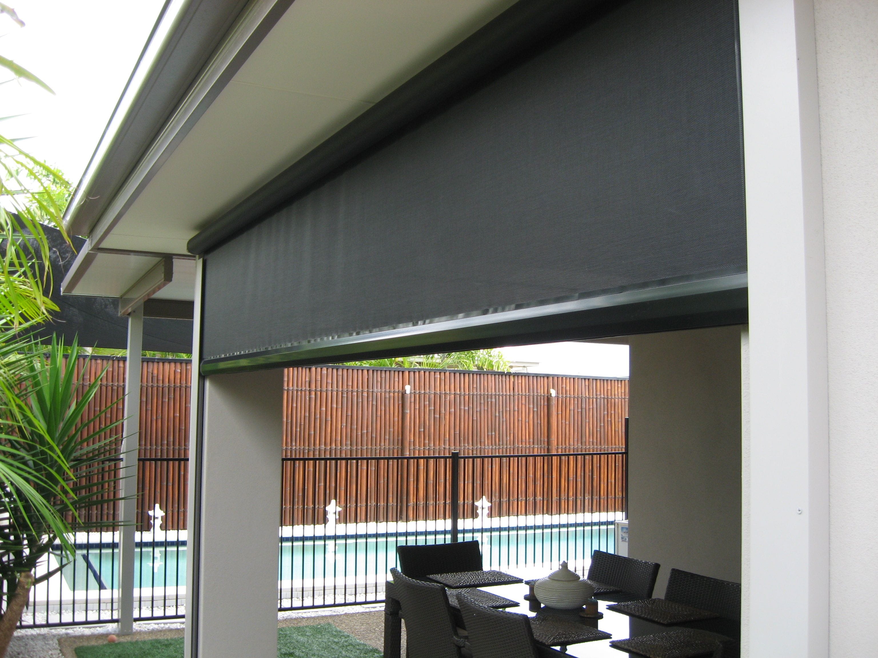 Outdoor patio blinds | Gold Coast blinds and awnings