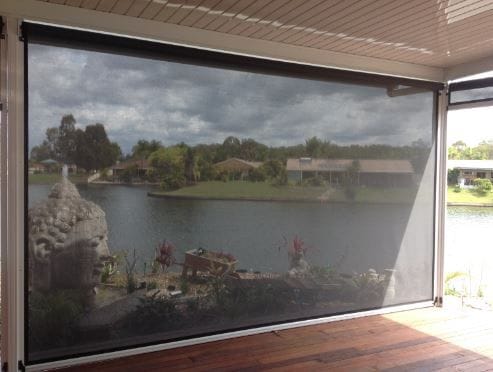 Browse our gallery of ziptrak outoor blinds on the Gold Coast