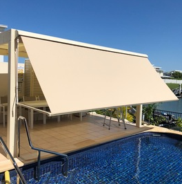 Browse our gallery of pivot arms and outdoor blinds on the Gold Coast
