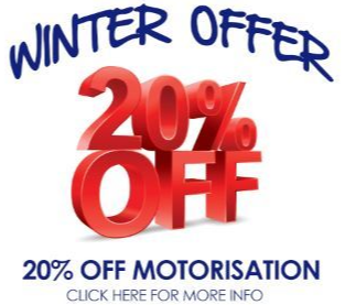 20% off motorised blinds at U-Select Blinds & Awnings on the Gold Coast
