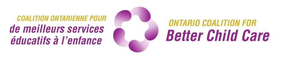 The Ontario Coalition for Better Child Care logo