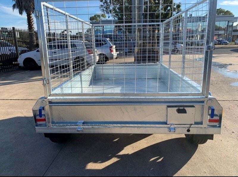 8 X 5 TANDEM BOX TRAILER 8 X 5 TANDEM BOX TRAILER