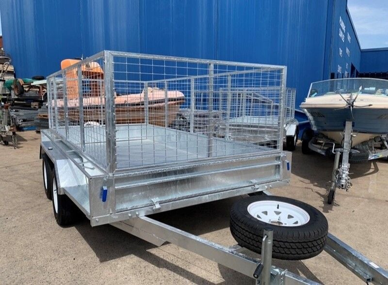 12 X 6 TANDEM BOX TRAILER - BRAKED 12 X 6 TANDEM BOX TRAILER - BRAKED