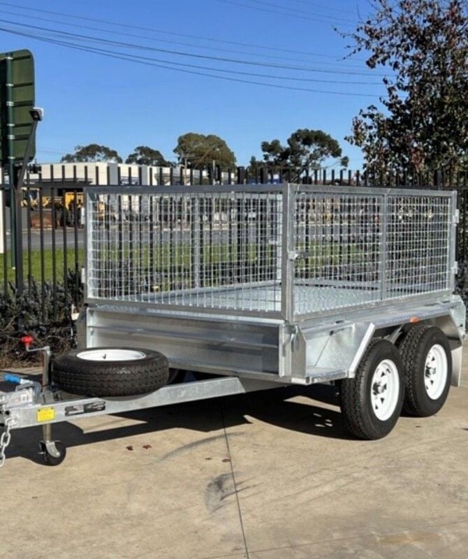 12 X 6 TANDEM BOX TRAILER - BRAKED 12 X 6 TANDEM BOX TRAILER - BRAKED