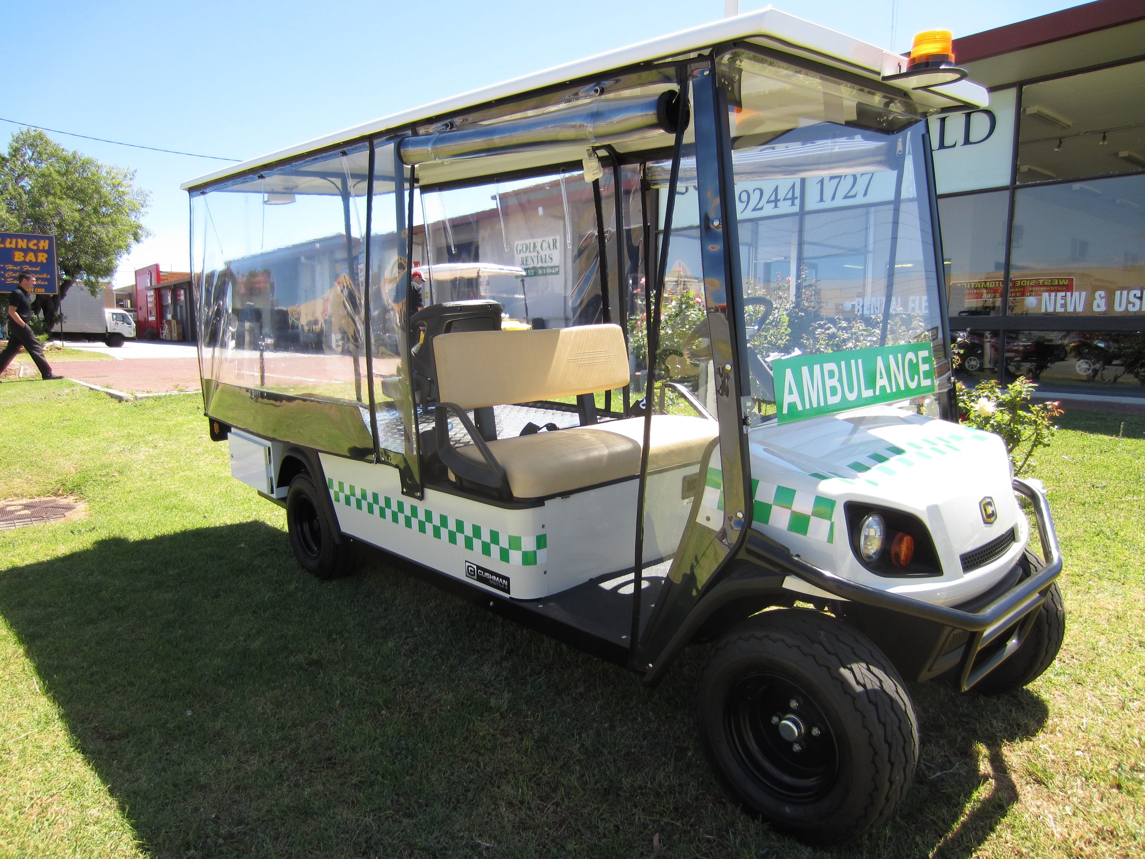 Custom Electric Ambulance | Golf Car World