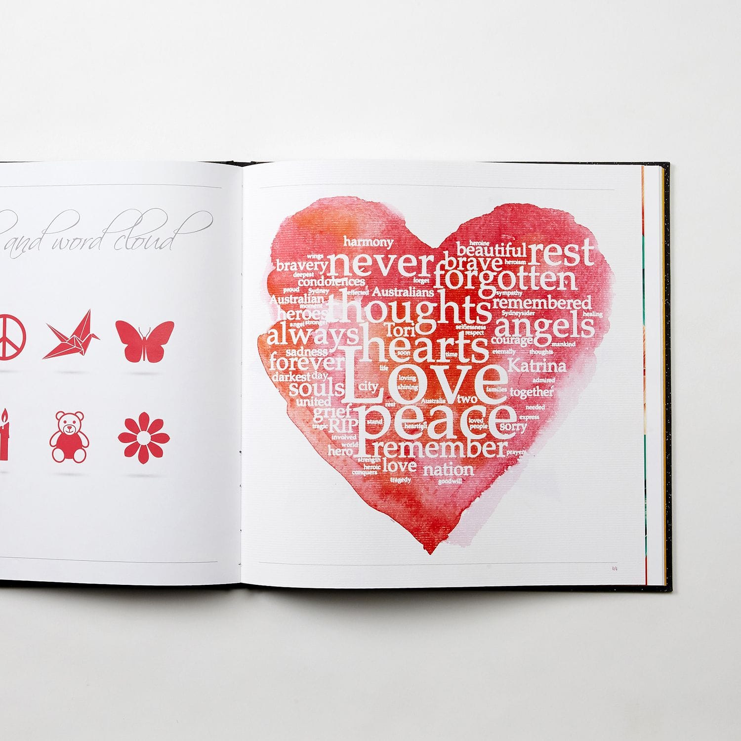 Katrina & Tori Remembrance Books | Print & Design Case Study | Digitalpress