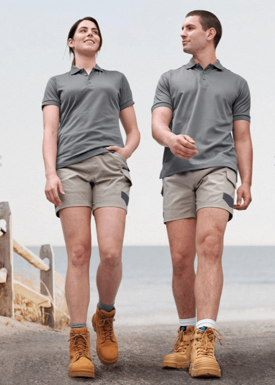 UNISEX COTTON STRETCH DRILL CUFFED WORK SHORTS UNISEX COTTON STRETCH DRILL CUFFED WORK SHORTS