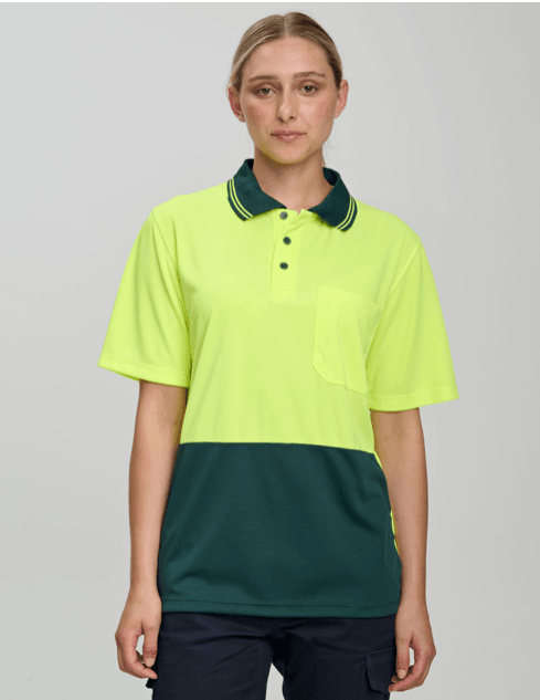 High Visibility CoolDry Short Sleeve Polo High Visibility CoolDry Short Sleeve Polo