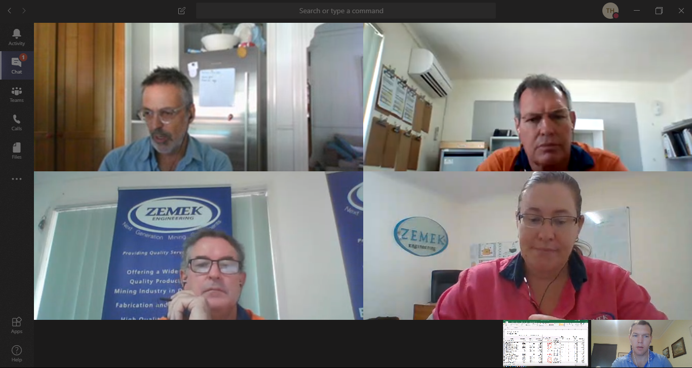 Zemek Video Conference on Teams