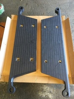 PadWear Sddle Blk Side Rail