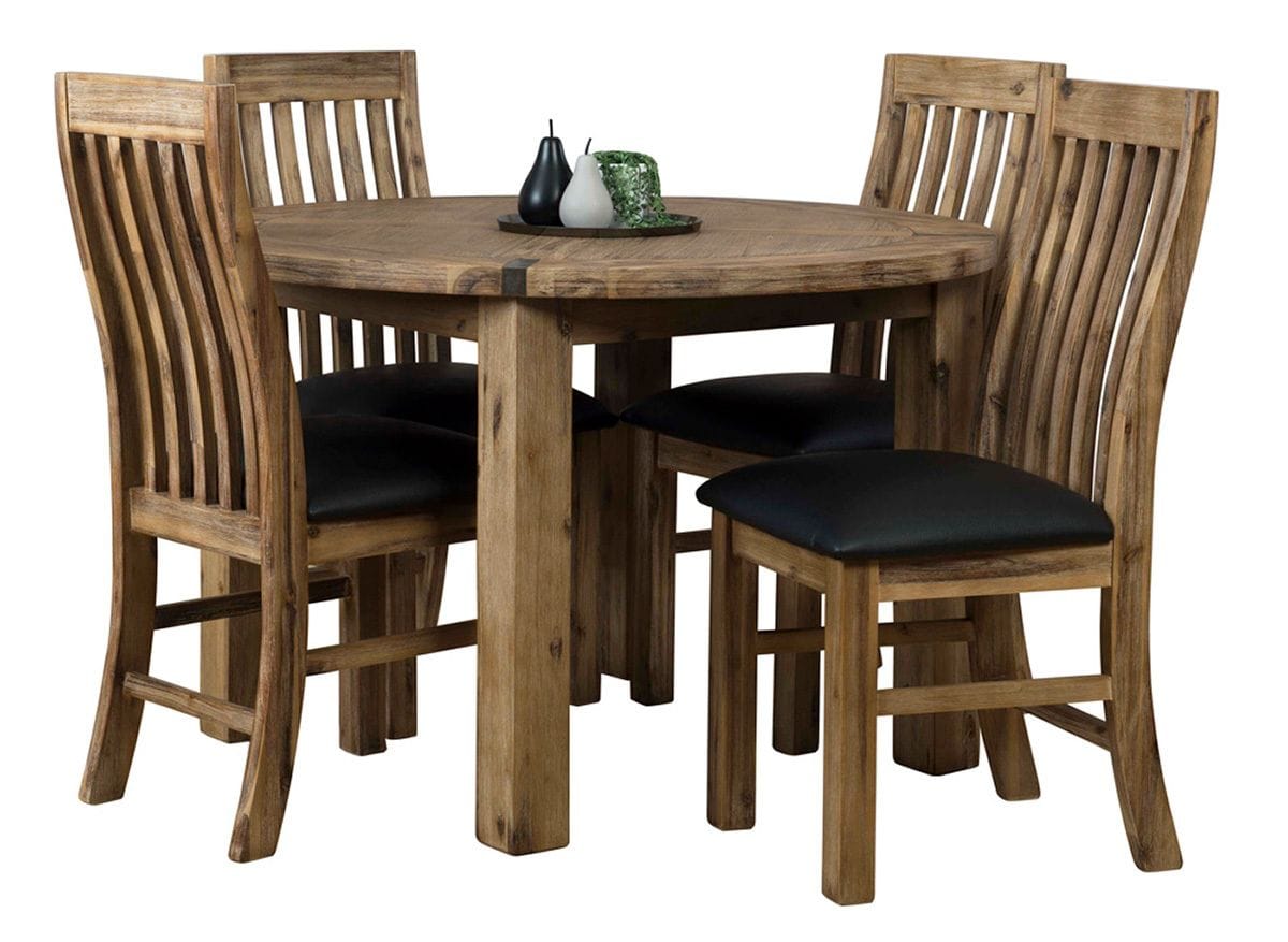 Sterling 5 Piece Round Dining Suite