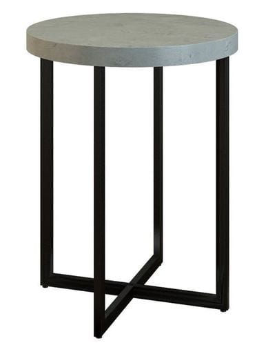 Stone Circle Lamp Table Main