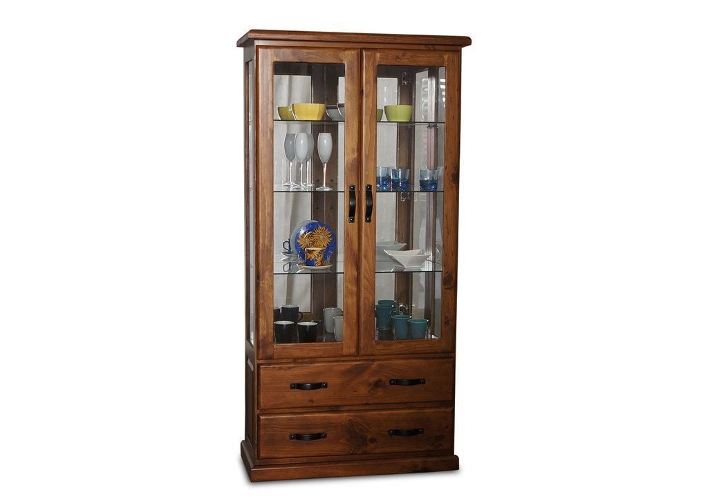 Drover Large Glass Display Cabinet