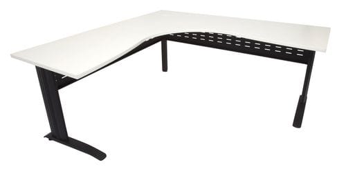 Rapid Span Corner Desk 1800/1800mm (White) Main