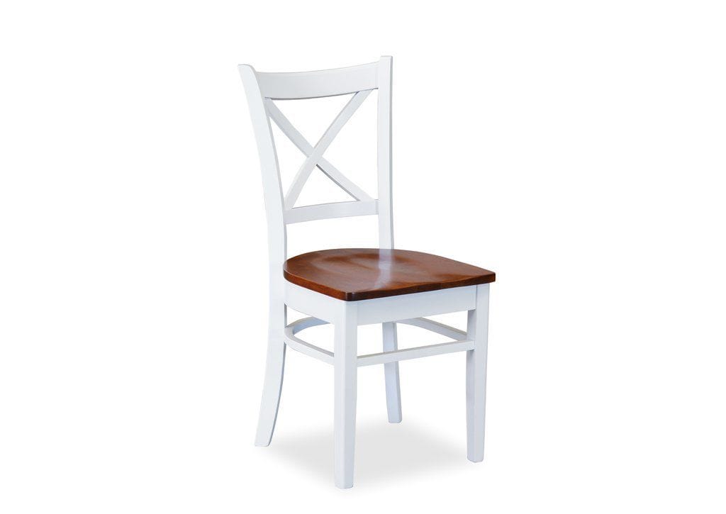 Crossback Two-Tone Dining Chair - Set of 2