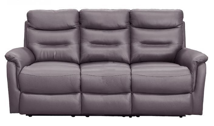 Milano 3 Seater Leather Lounge Main