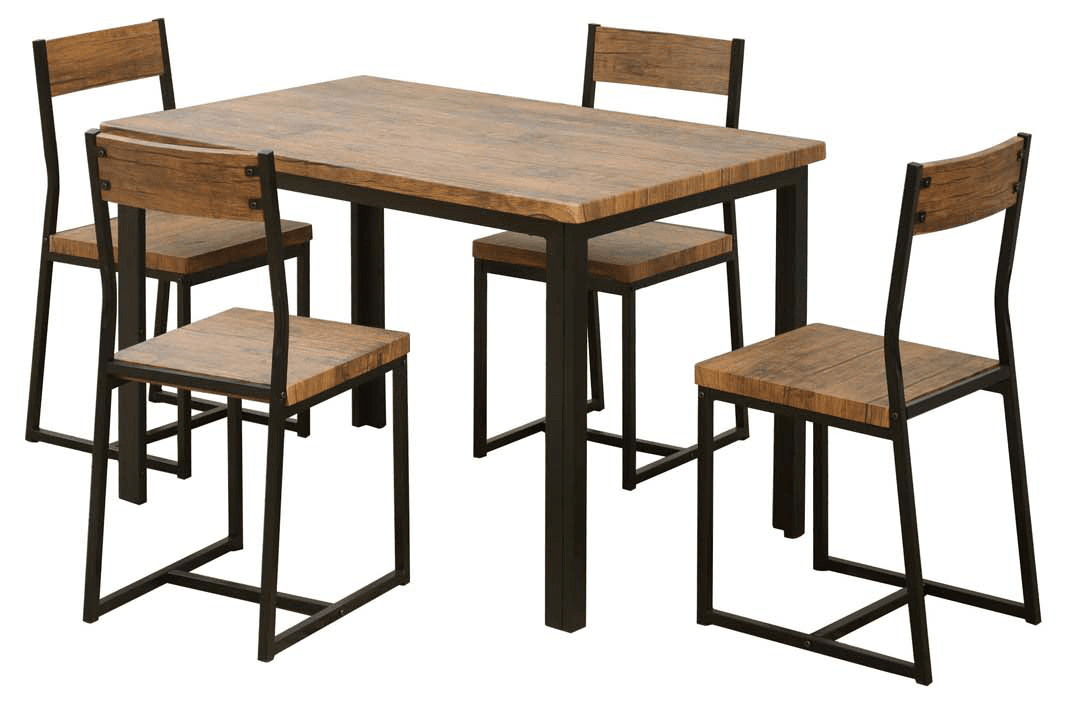 Ironstone 5 Piece Dining Suite