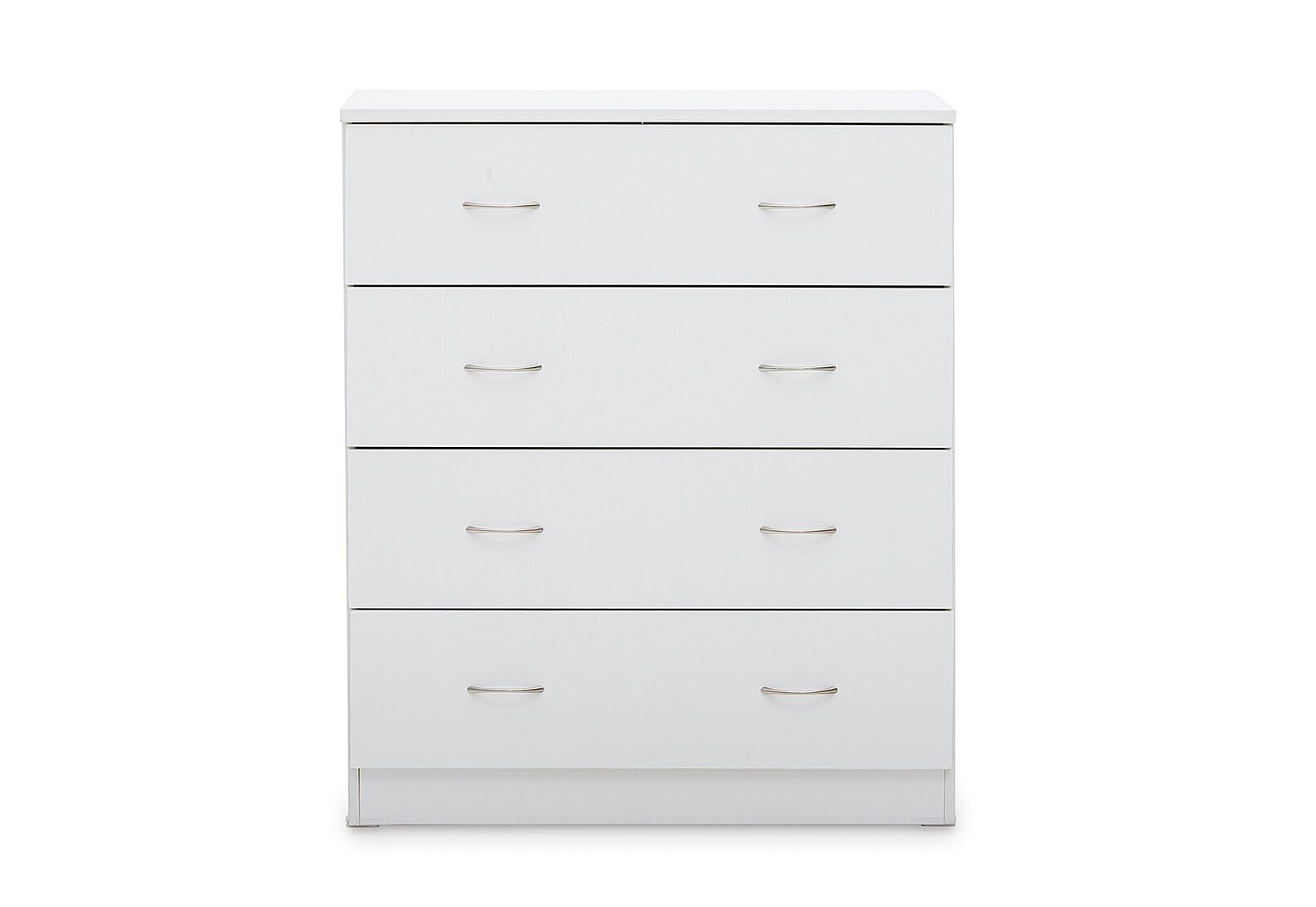 4 Drawer Tallboy - White