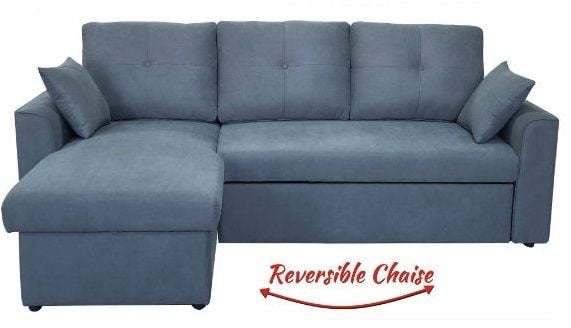 Dover 2 Seater + Chaise + Sofa Bed