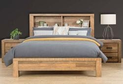 Cassie King Bookcase Bed
