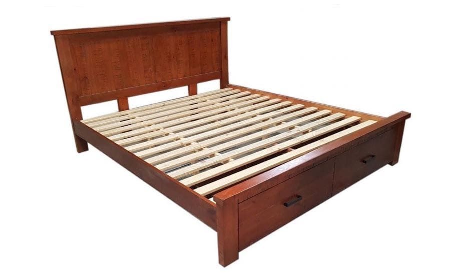 Allora King Bed with Drawers