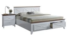 Hampton King Bed with Drawers