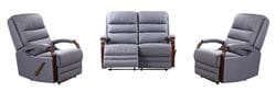 Hanson 2 Seater Reclining Lounge Suite