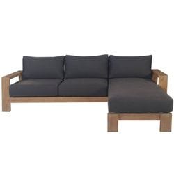 Marrakesh 3 Seat Outdoor Lounge with Reversible Chaise