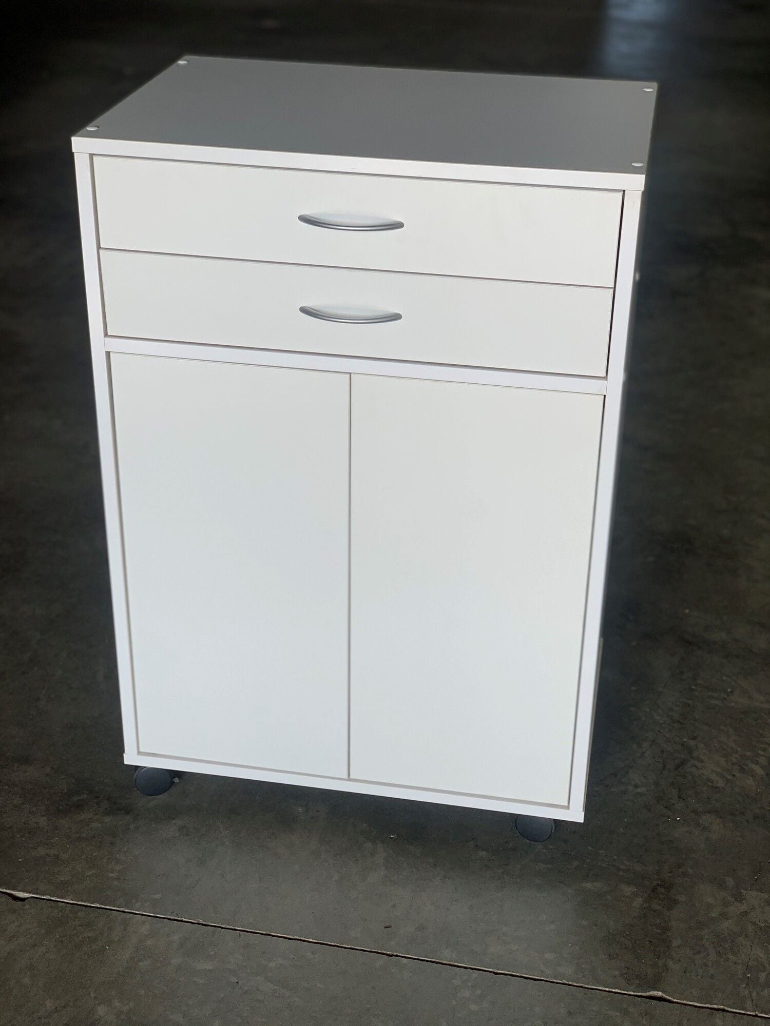 Microwave Utility Trolley - 2 Drawers Main Microwave Utility Trolley - 2 Drawers Main
