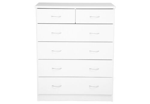 6 Drawer Tallboy - Natural Oak Main 6 Drawer Tallboy - Natural Oak Main