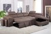 Positano 2 Seater Chaise Lounge with Sofabed & Ottoman Thumbnail Related